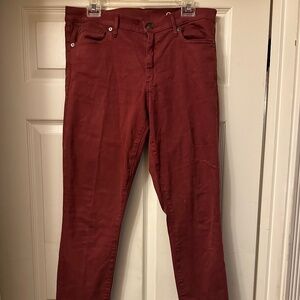 GAP 1969 Rust Colored Jeans, Size 32R